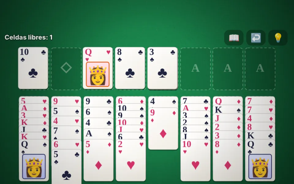 Screenshot of FreeCell